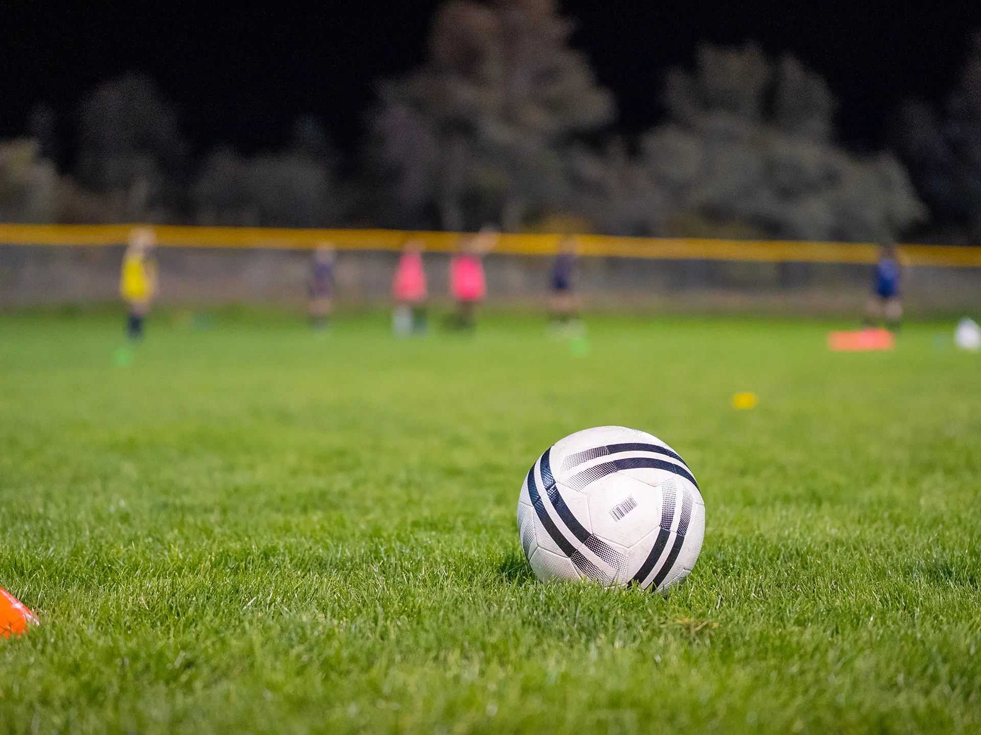 Donate to soccer club Prescott AZ - Beautiful soccer ball in the field